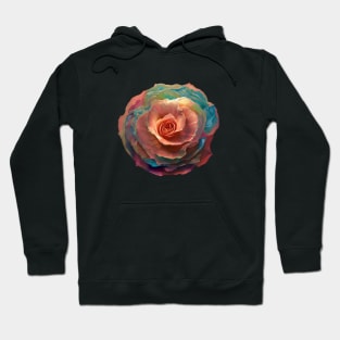 Colorful Rose Hoodie